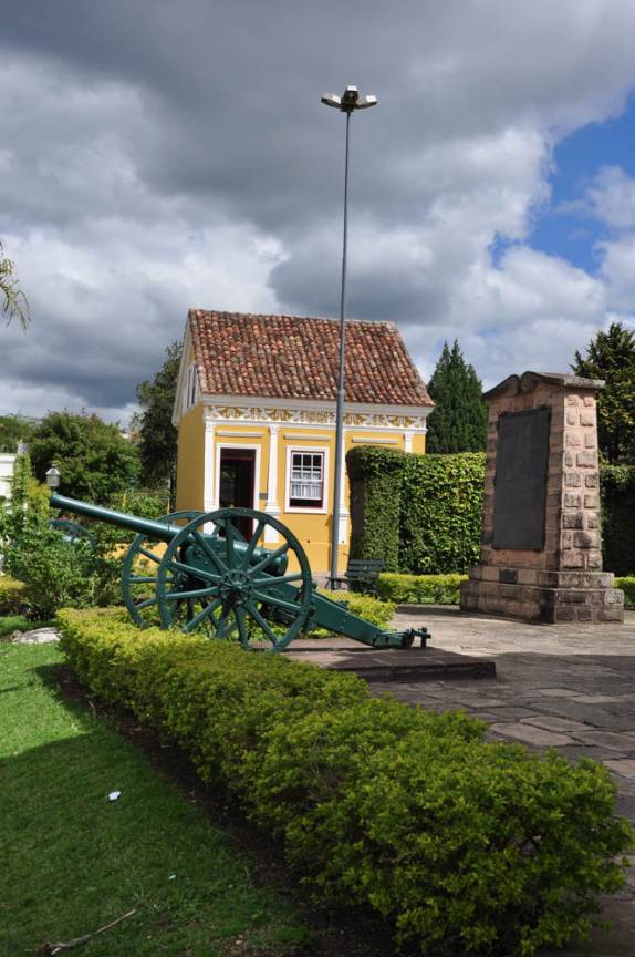 Pequeno parque na Lapa, no Paraná